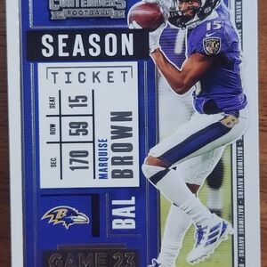Baltimore Ravens Football Trading Card